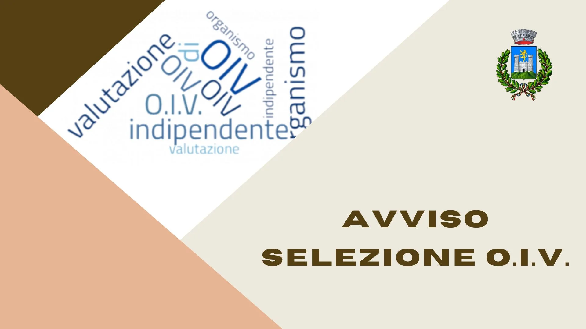 Avviso selezione OIV