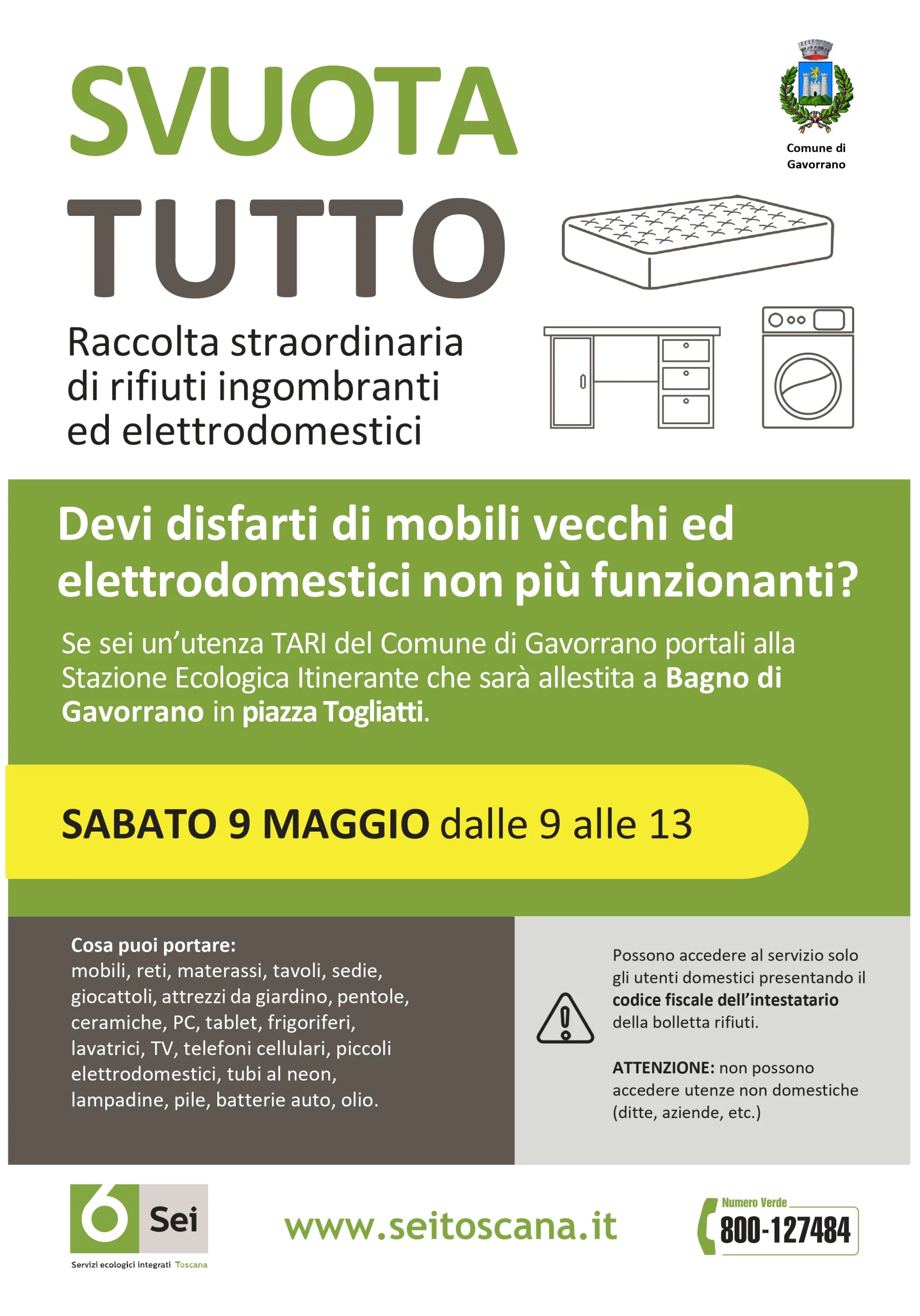 Svuota tutto
